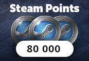80.000 Steam Points Manual Delivery