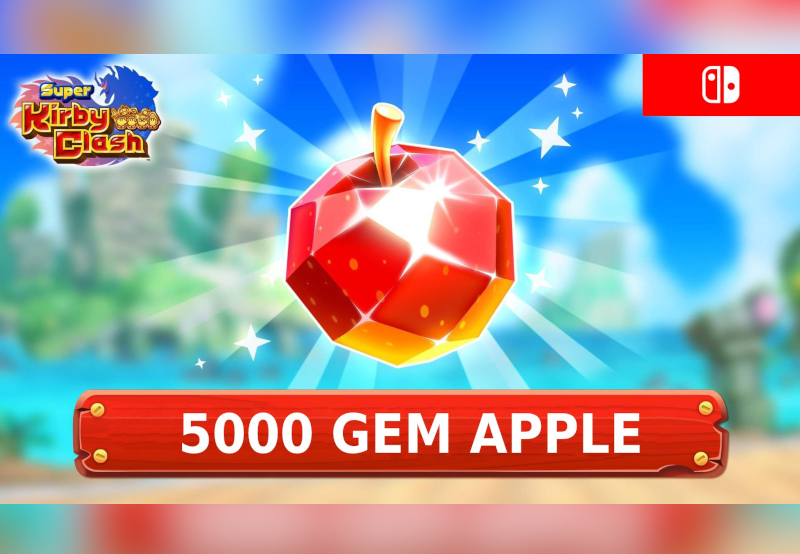 5000 Gem Apples for Super Kirby Clash EU DLC Nintendo Switch CD Key
