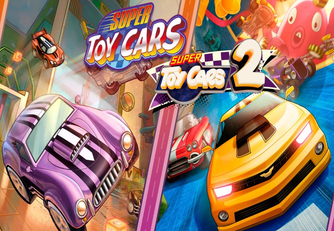 Super Toy Cars 1 & 2 Bundle EU XBOX One / Xbox Series X|S CD Key