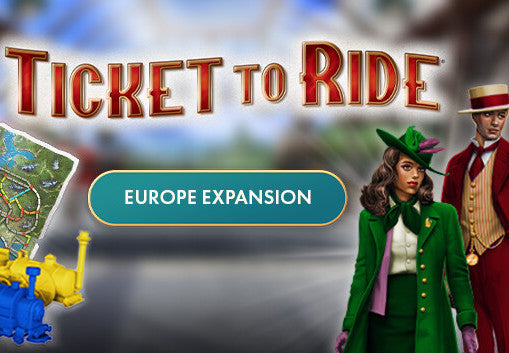 Ticket to Ride - Europe Expansion DLC PC Steam CD Key