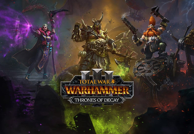 Total War: WARHAMMER III + Thrones of Decay DLC Bundle PC Steam Account