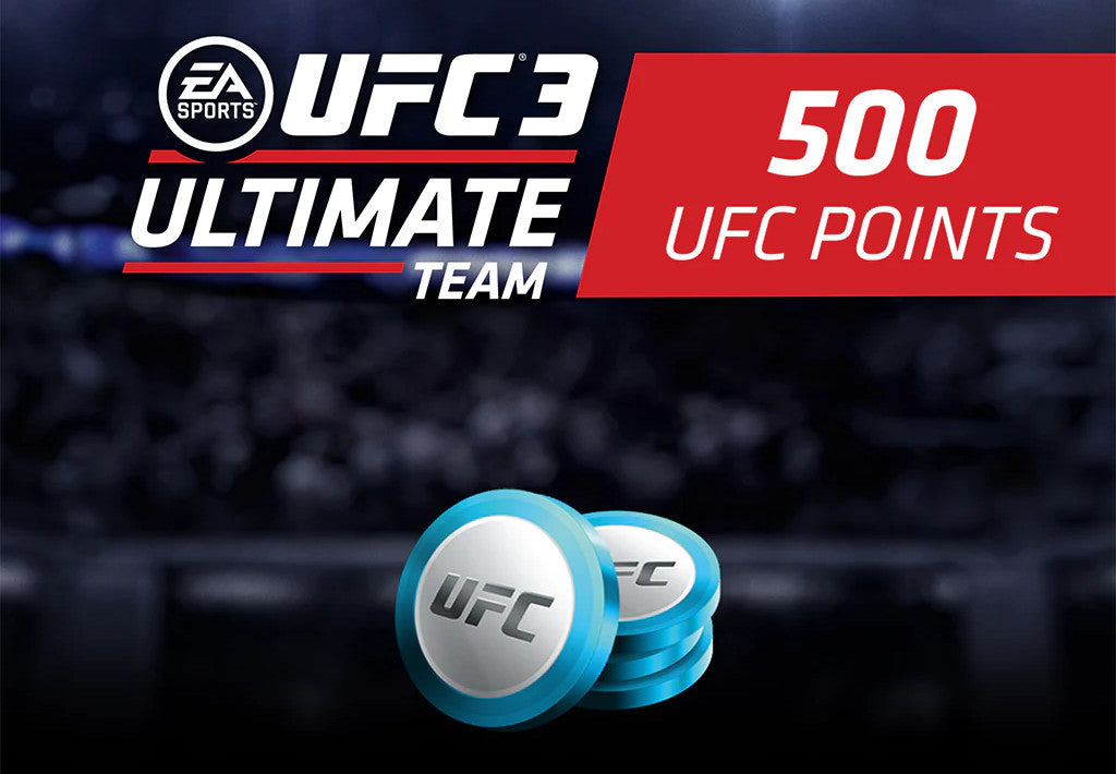 UFC 3 - 500 Points XBOX One / Xbox Series X|S CD Key