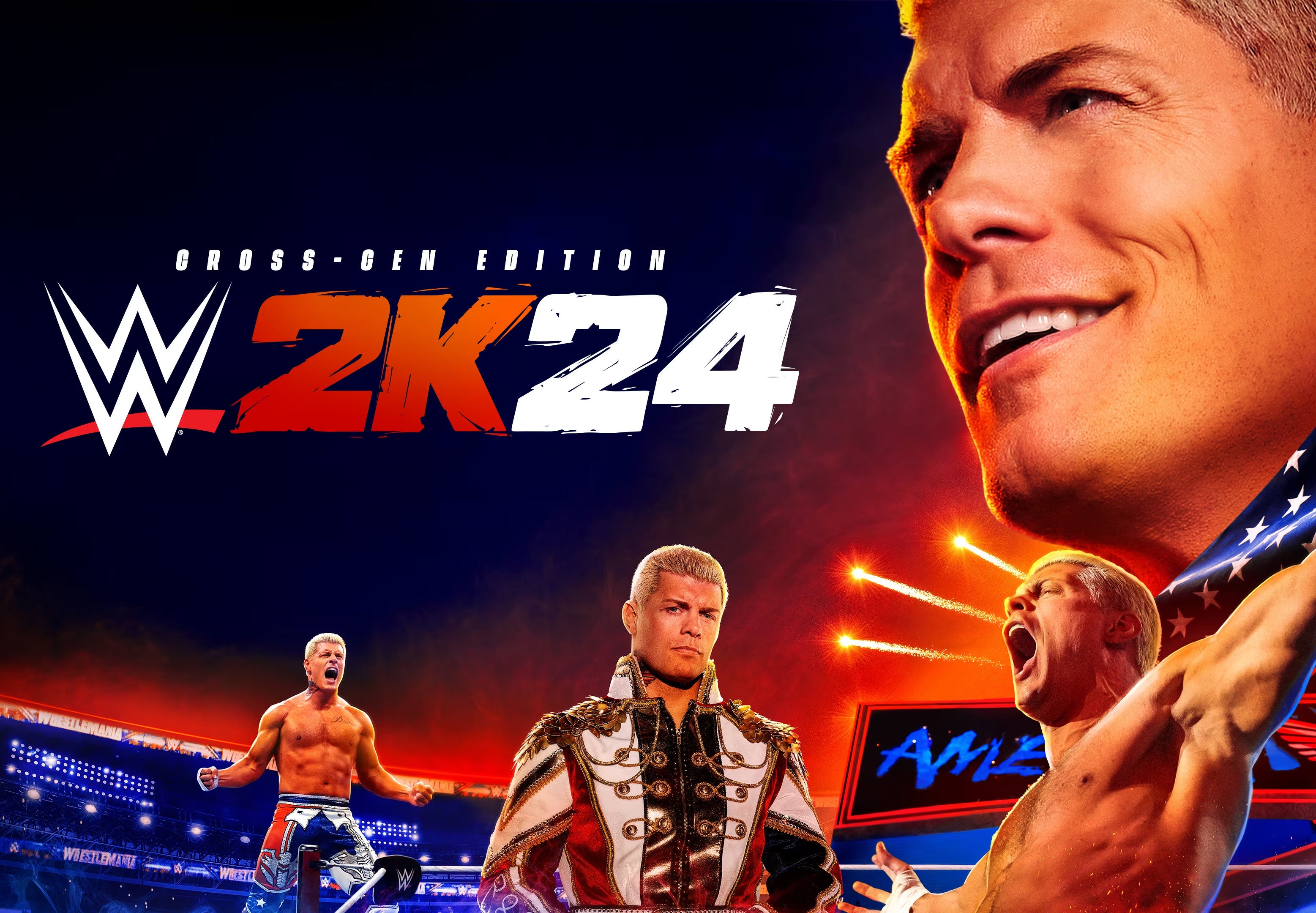 WWE 2K24 Cross-Gen Edition XBOX One / Xbox Series X|S CD Key