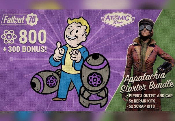 Fallout 76 - Appalachia Starter Bundle DLC RoW PC Steam CD Key