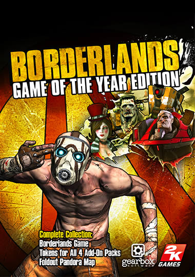 Borderlands Game of the Year Edition EU Steam CD Key