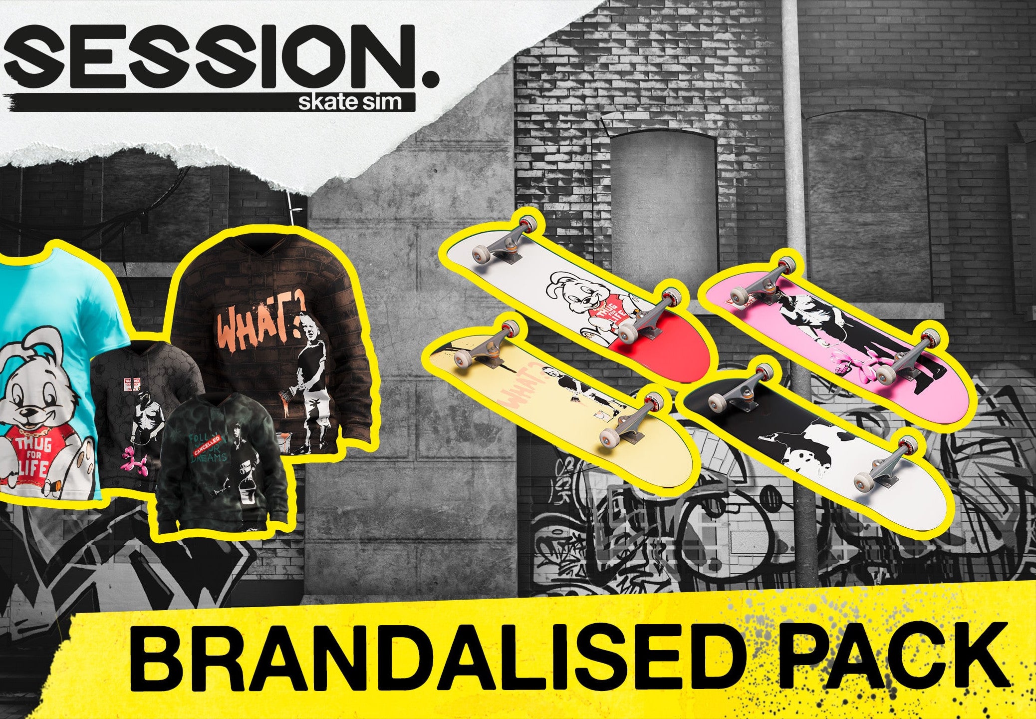 Session: Skate Sim - Brandalised Pack DLC Steam CD Key