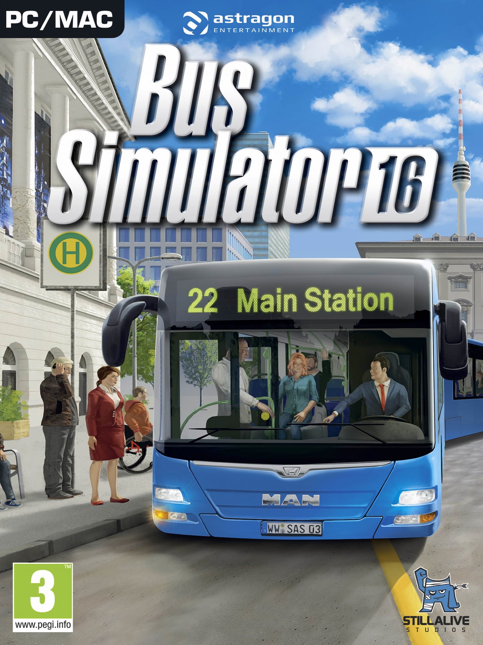 Bus Simulator 16 - MAN Lion's City CNG Pack DLC Steam CD Key