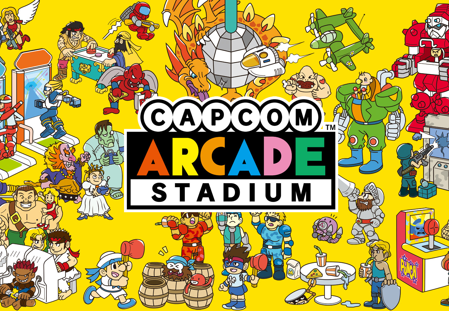 Capcom Arcade Stadium Packs 1, 2, and 3 Bundle EU XBOX One / Xbox Series X|S CD Key