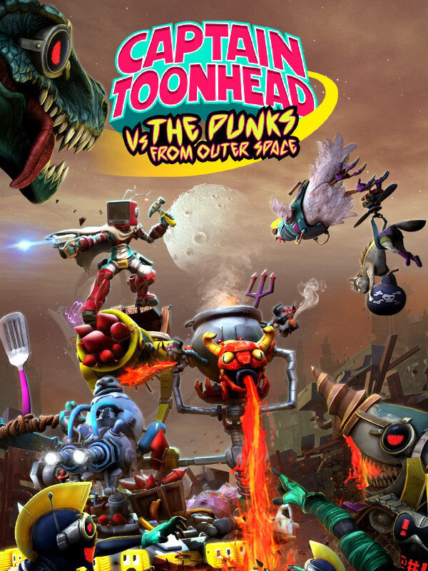 Captain ToonHead vs the Punks from Outer Space Steam CD Key