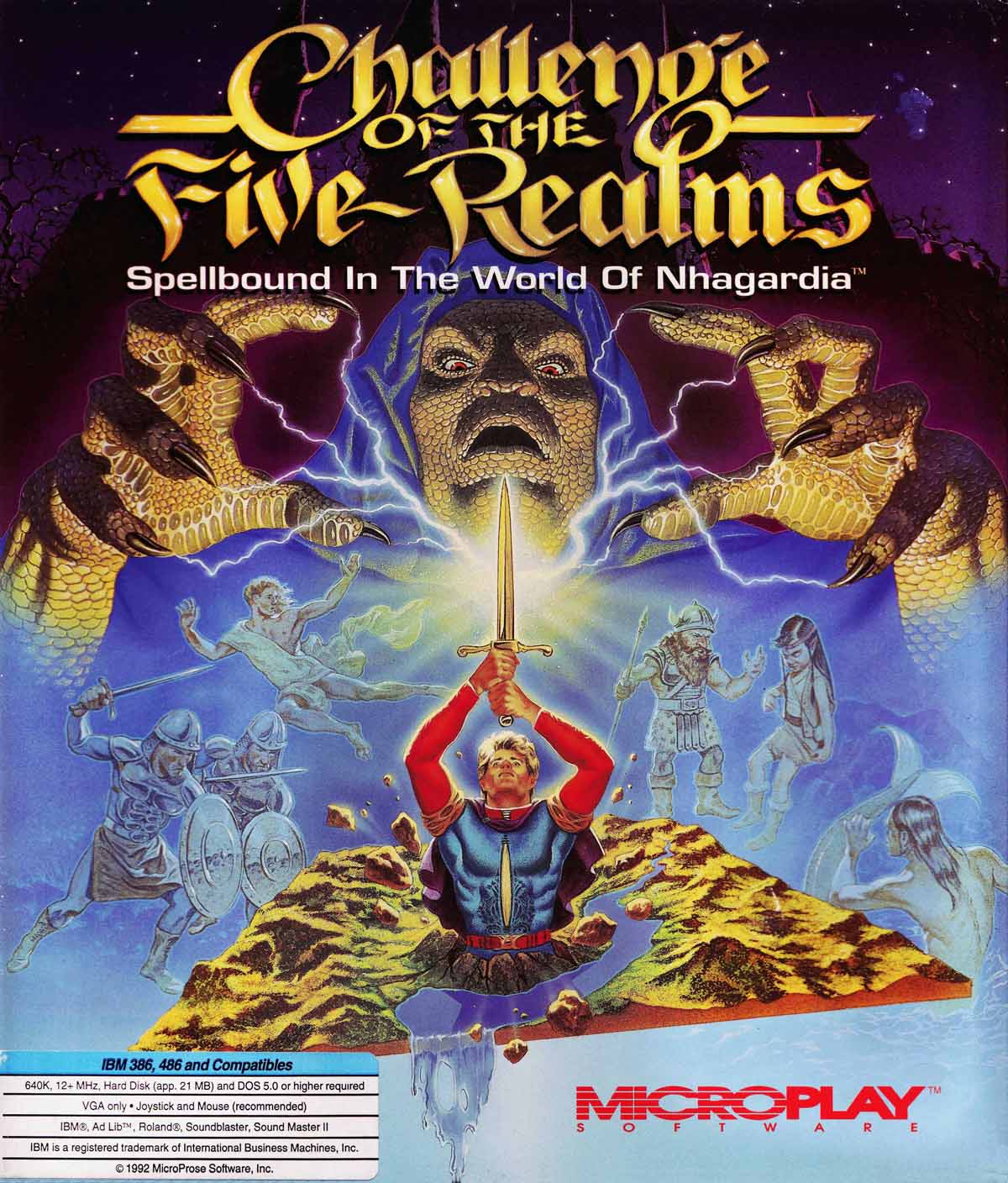 Challenge of the Five Realms: Spellbound in the World of Nhagardia Steam CD Key
