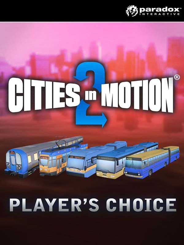 Cities in Motion 2 - Players Choice Vehicle Pack DLC EU PC Steam CD Key