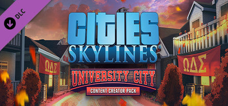 Cities: Skylines - Content Creator Pack: University City DLC EU PC Steam CD Key