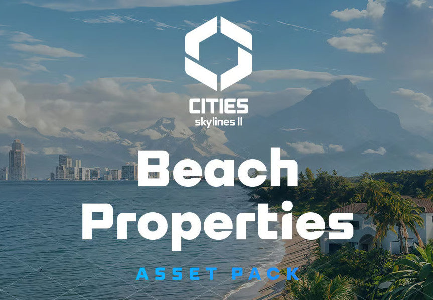 Cities: Skylines II - Beach Properties DLC RoW Steam CD Key