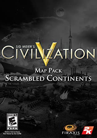 Sid Meier's Civilization V - Scrambled Continents Map Pack DLC EU Steam CD Key