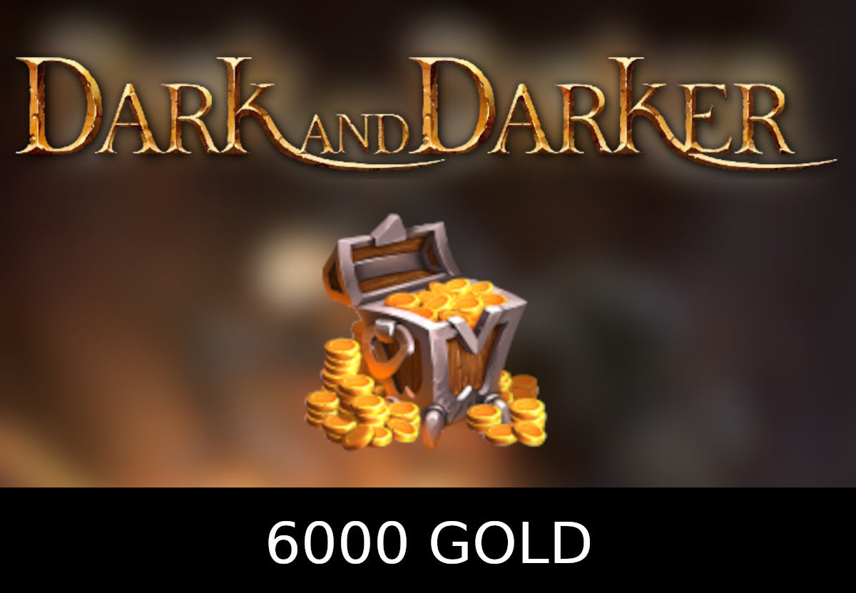 Dark and Darker 6000 Gold Coins