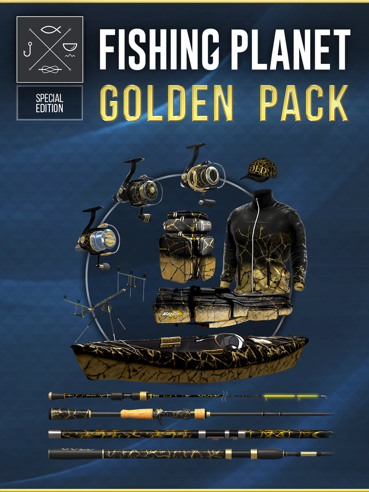 Fishing Planet - Golden Pack DLC EU Steam Altergift