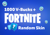 Fortnite - 1000 V-Bucks + Random Skin EU XBOX One / Xbox Series X|S CD Key