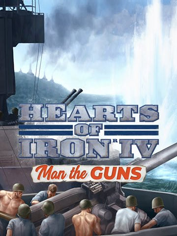 Hearts of Iron IV - Man the Guns DLC EU Steam CD Key
