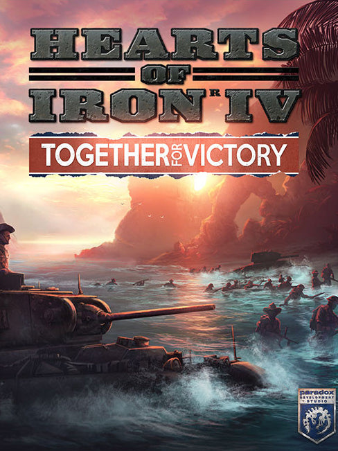 Hearts of Iron IV - Together for Victory DLC RU VPN Activated Steam CD Key
