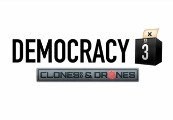 Democracy 3 - Clones and Drones DLC PC Steam CD Key
