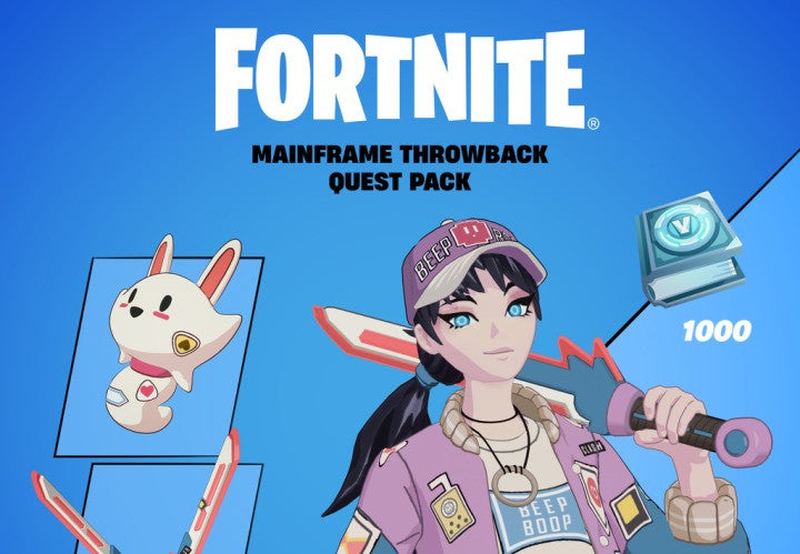 Fortnite - Mainframe Throwback Quest Pack DLC US XBOX One / Xbox Series X|S CD Key