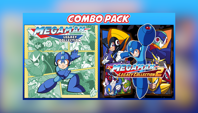 Mega Man Legacy Collection 1+2 Combo Pack XBOX One / Xbox Series X|S Account