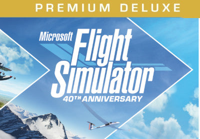 Microsoft Flight Simulator 40th Anniversary Premium Deluxe Edition UK Xbox Series X|S / Windows 10 CD Key
