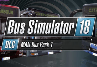 Bus Simulator 18 - MAN Bus Pack 1 DLC PC Steam Altergift