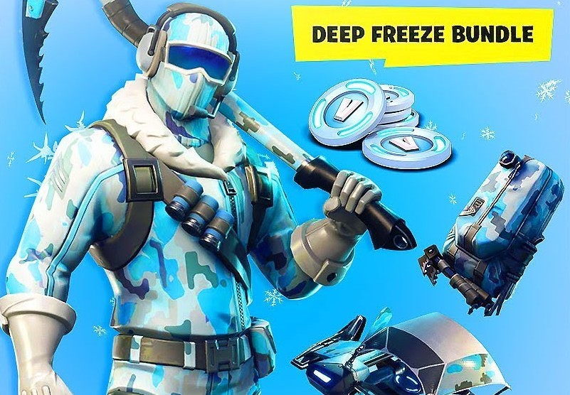 Fortnite Deep Freeze Bundle EU XBOX One / Xbox Series X|S CD Key