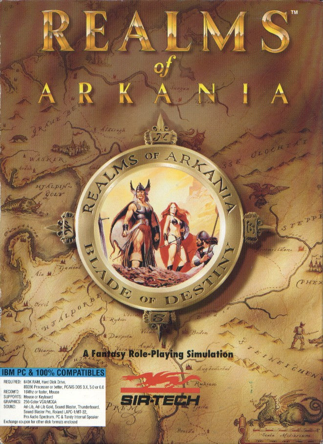 Realms of Arkania 1 - Blade of Destiny Classic Steam CD Key