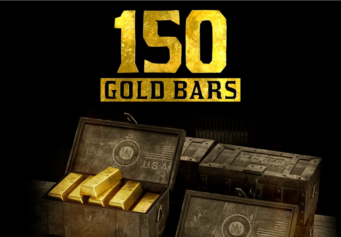 Red Dead Online - 150 Gold Bars EN Language Only XBOX One CD Key