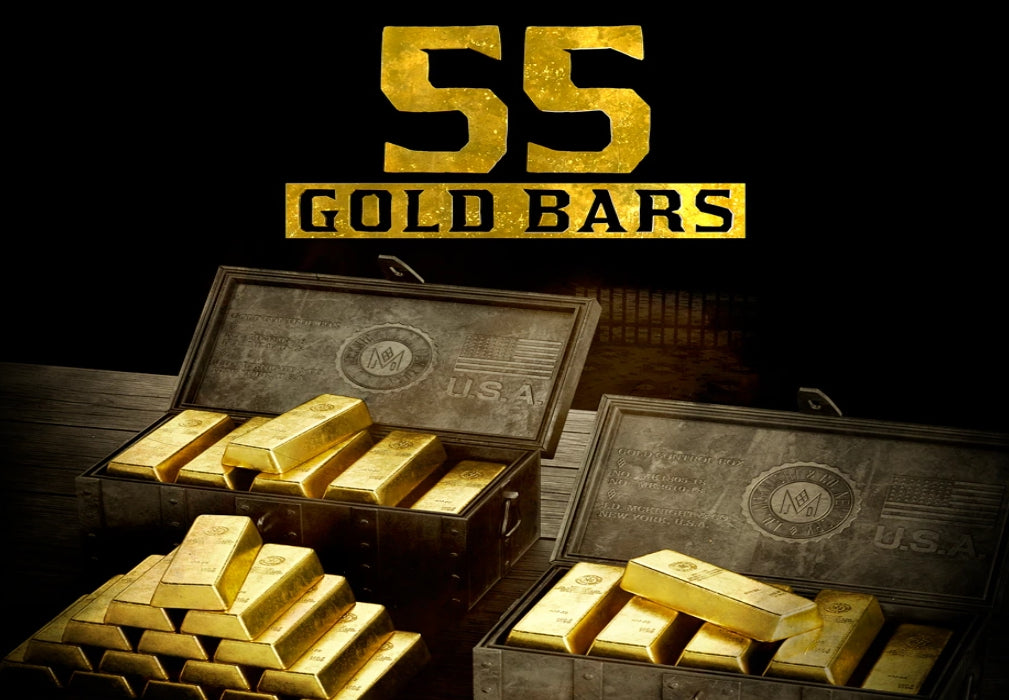 Red Dead Online - 55 Gold Bars XBOX One CD Key