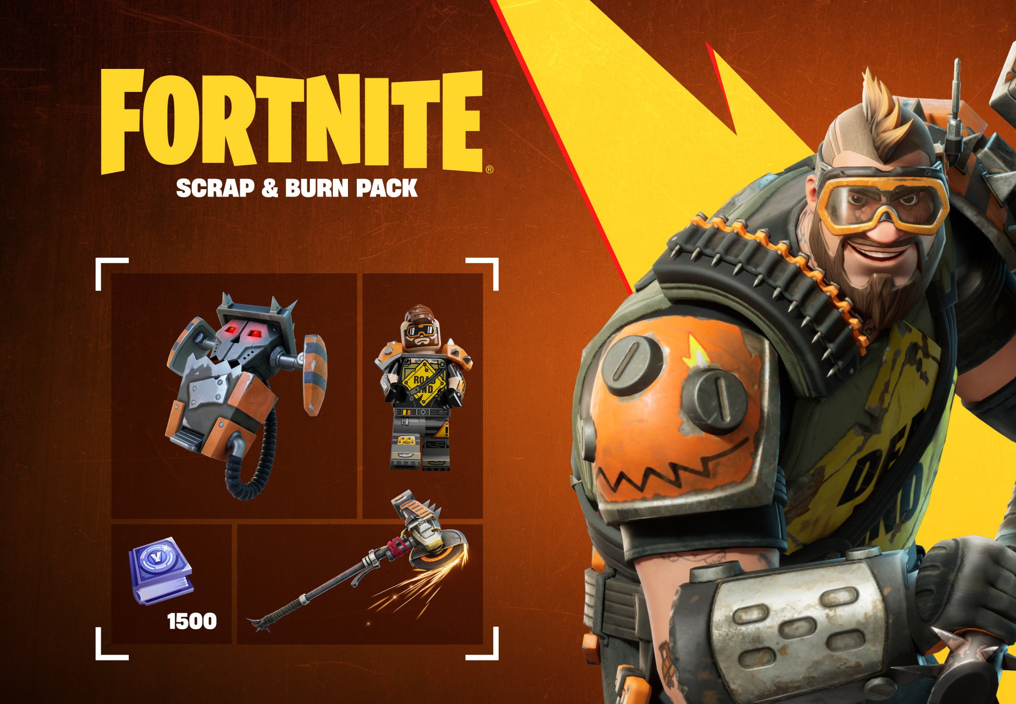 Fortnite - Scrap & Burn Pack DLC EU XBOX One / Xbox Series X|S CD Key