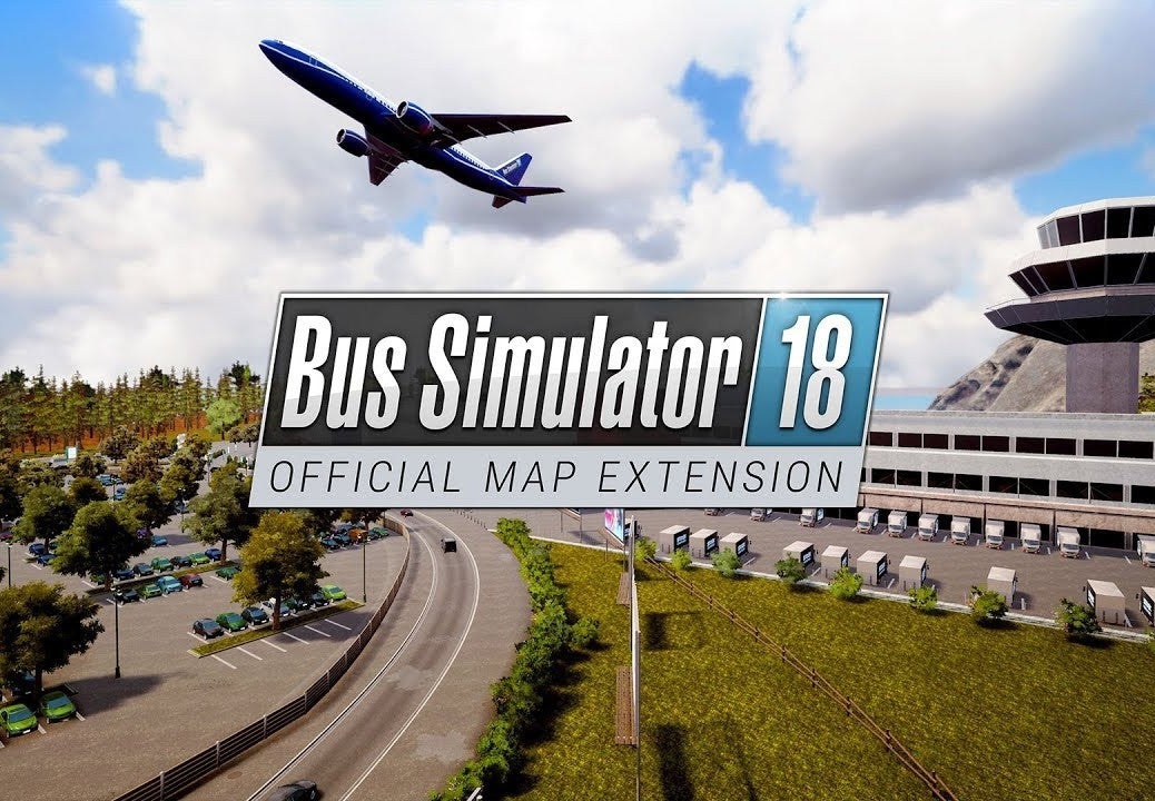Bus Simulator 18 - Official map extension DLC EU PC Steam CD Key