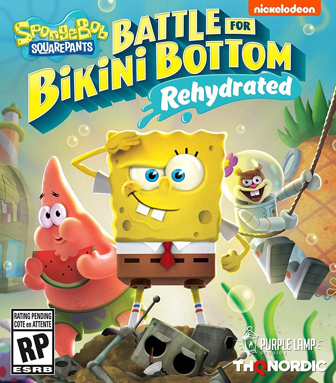 SpongeBob SquarePants: Battle for Bikini Bottom Rehydrated EU Steam CD Key