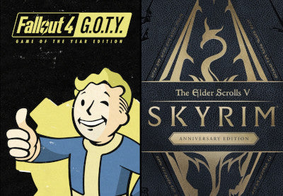 The Elder Scrolls V: Skyrim Anniversary Edition + Fallout 4 G.O.T.Y. XBOX One Account