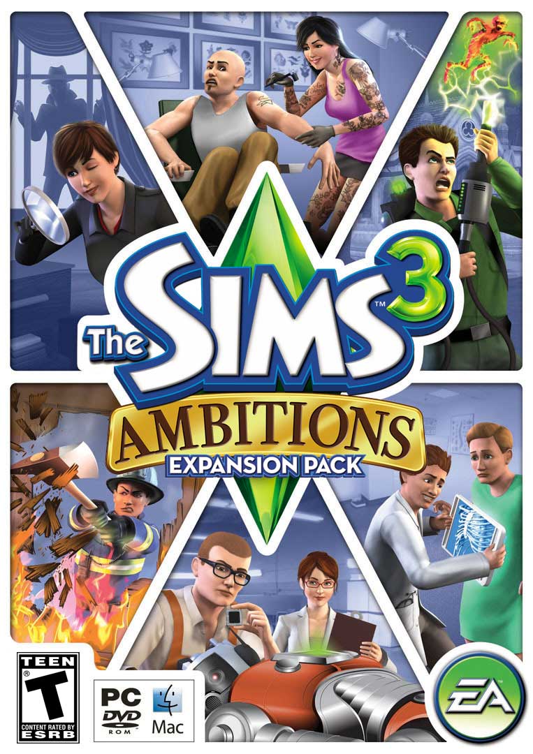 The Sims 3 - Ambitions Expansion Pack DLC Steam Gift