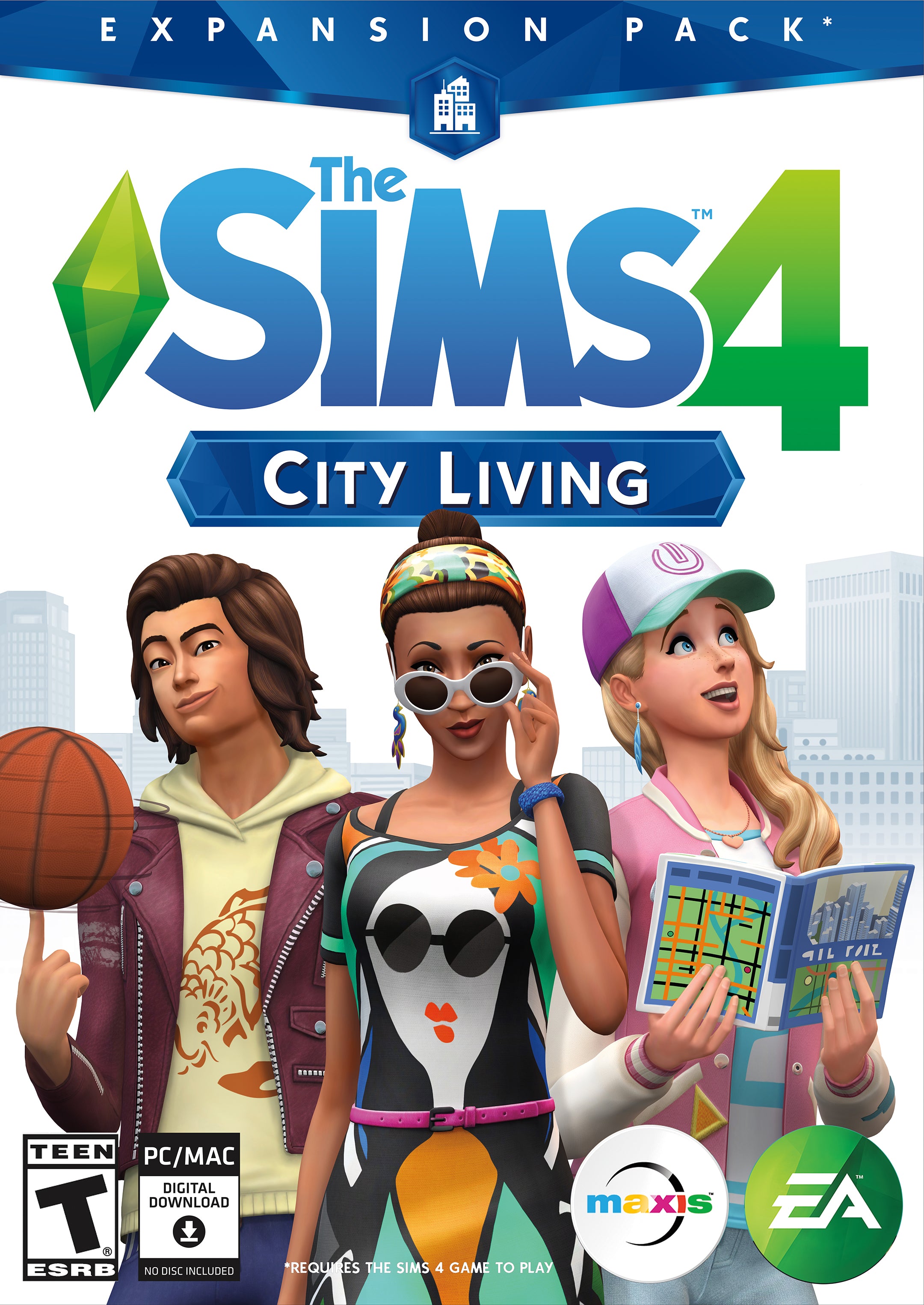 The Sims 4 - City Living DLC US XBOX One CD Key