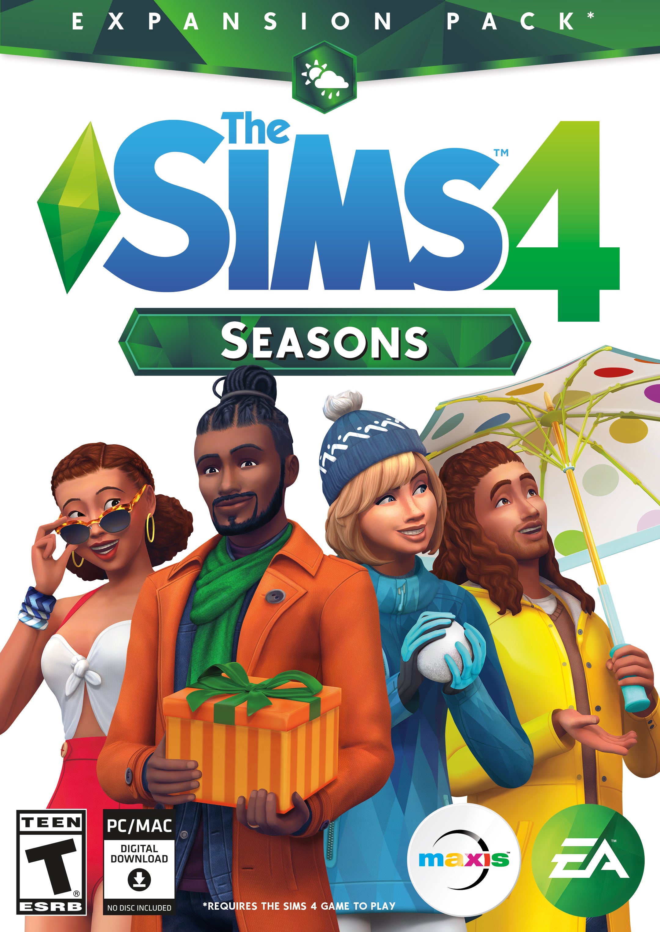 The Sims 4 - Seasons DLC XBOX One CD Key