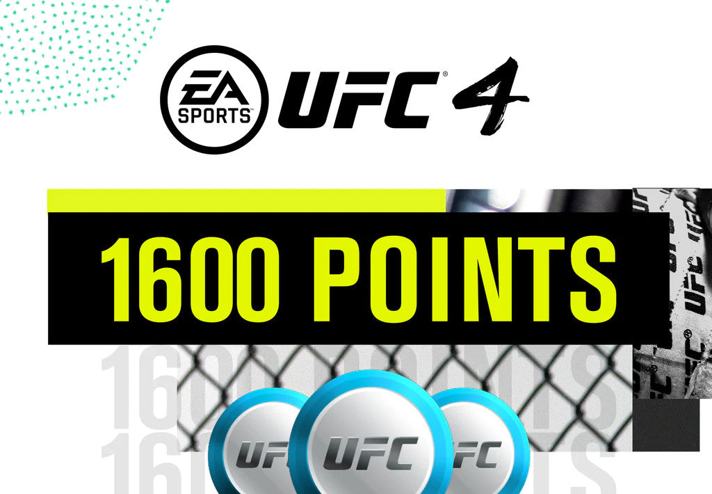 UFC 4 - 1600 Points XBOX One / Xbox Series X|S CD Key