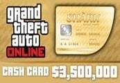 Grand Theft Auto Online - $4,250,000 The Whale Shark Cash Card XBOX One CD Key