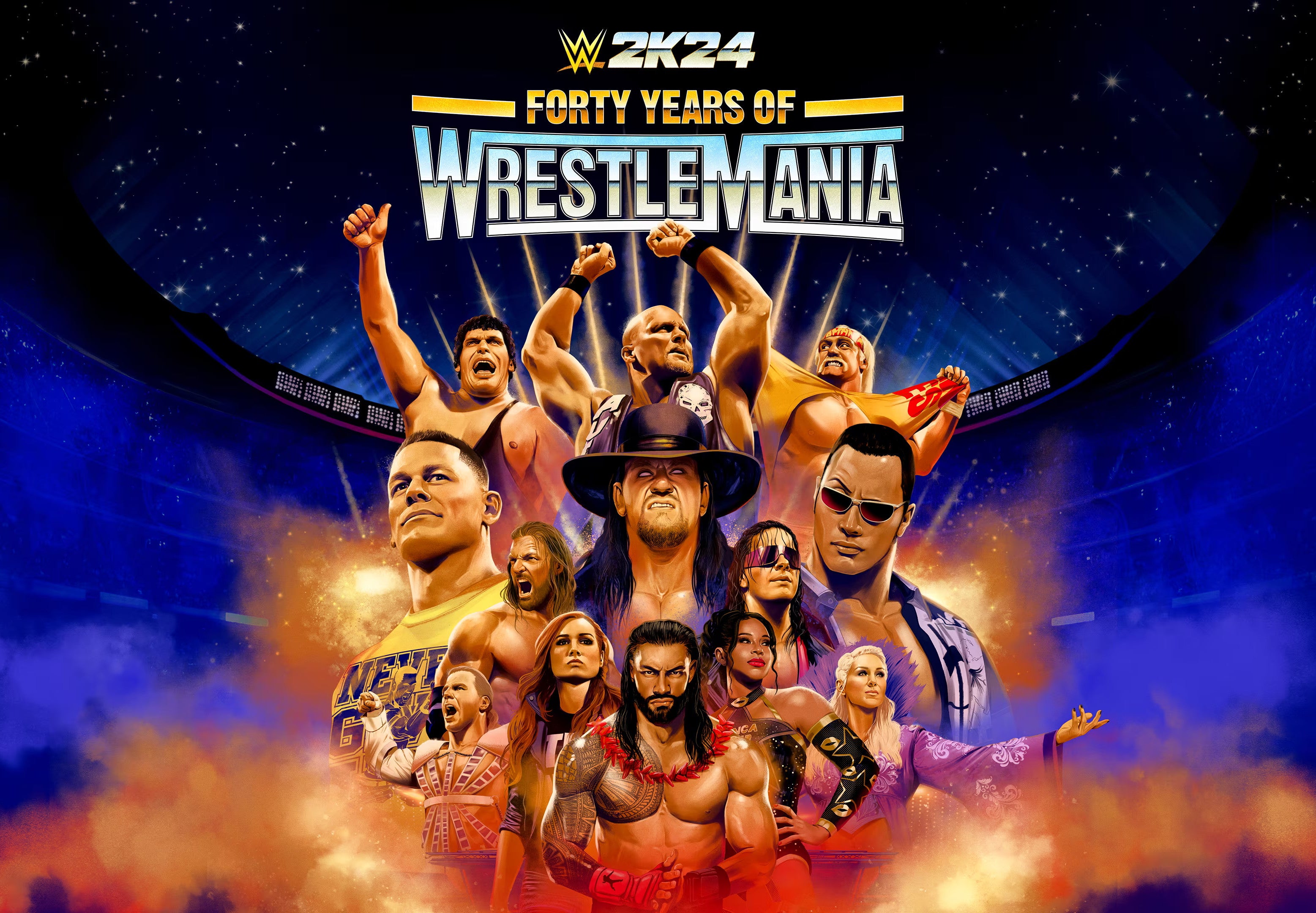 WWE 2K24 Forty Years of WrestleMania Edition CA XBOX One / Xbox Series X|S CD Key